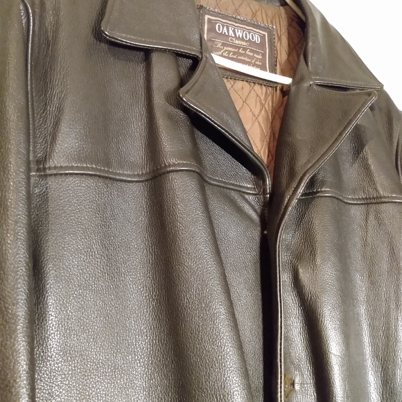 Leather Jacket Oakwood Vintage 99s 